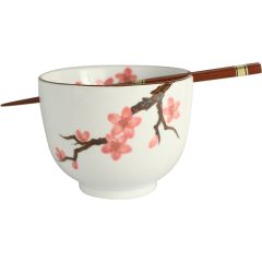  高雅和風櫻花蕎麥麵碗 13釐米 
