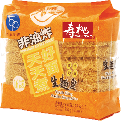 壽桃牌 非油炸生麵皇細麵 960克 