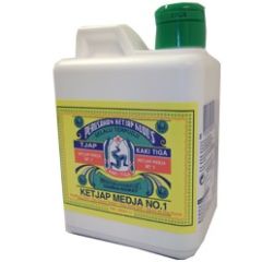 Kaki Tiga Ketjap Medja No.1 (500ml Can)