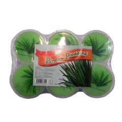 Corniche Pandan Pudding With Nata De Coco 6x110g