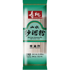 壽桃牌 山水沙河粉 340克 