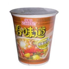 合味道咖喱海鲜味杯面 75克 