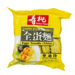 壽桃 非油炸全蛋麵 細 454g