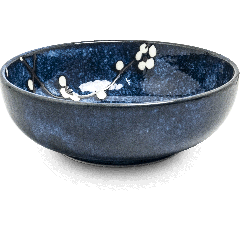 Ronde Kom Hana Blauw 20cm 