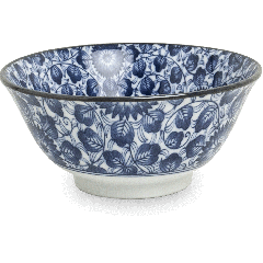 Japanse Blauw Porselein Rijstkom 15cm