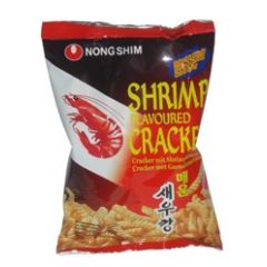 Nong Shim Shrimp Flavoured Cracker Hot & Spicy 75g