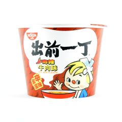 Nissin Demae Ramen Bowl Noodle Spicy Beef Flavour 103g 