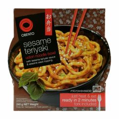 Obento Sesame Teriyaki Udon Noodle Bowl 240g
