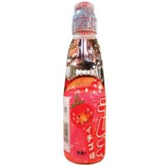 日式草莓味弹珠汽水 200毫升 