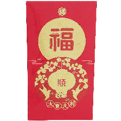 Oriental Geluksenvelop 6 Stuks 17x9cm