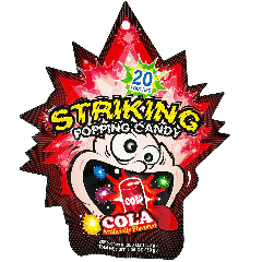 Yuhin Striking Popping Candy Cola Flavoured 30g