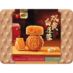 日威 双黄白莲蓉月饼 720克