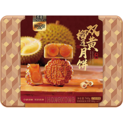 日威 双黄榴莲月饼 4件 720克
