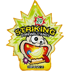 Yuhin Striking Popping Candy Melon Flavored 30g