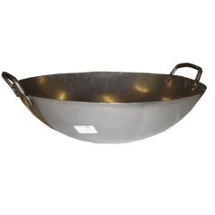 Leung Tim Wok 16'' Handgemaakt 2 Handvat 