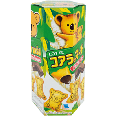 乐天考拉牛奶巧克力饼干 37克