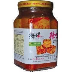 禧福豆腐乳 辣味 300克 