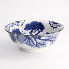 Tokyo Mixed Bowl Pine 20.5x8cm Blue/White