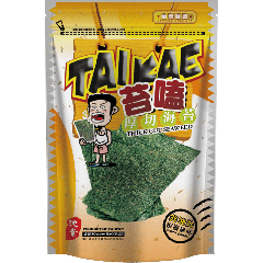 苔嗑厚切海苔椒盐风味 45g / TAI KAE Crispy Thick Cut Seaweed Pepper Salt Flav