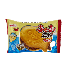 名糖 魚狀威化夾心餅乾 巧克力味 15g