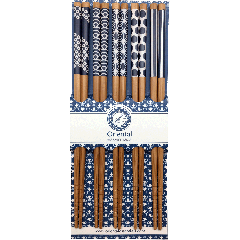 Set van 5 paar Eetstokjes