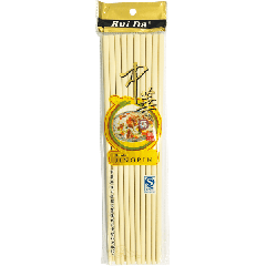Rui Da Jingpin Plastic Eetstokjes Blanco 10 paar