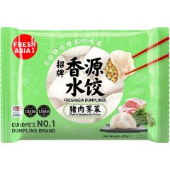 香源 猪肉荠菜手工水饺 400克