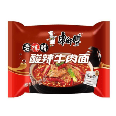 Mr Kon's Instant Noedels Zwarte Azijn Smaak 114g