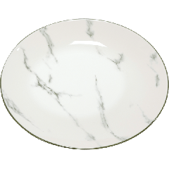 北欧风 大理石纹大圆碟 Ø23厘米 