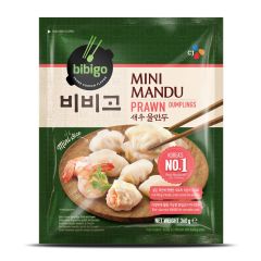 CJ Bibigo Frozen Mini Mandu Prawn Dumplings 360g 
