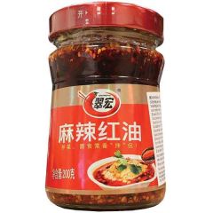 翠宏麻辣紅油 200克 