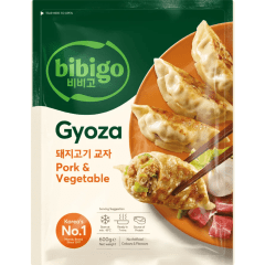 CJ Bibigo Gyoza Dumplings Pork & Vegetable 600g 