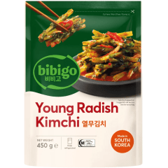 CJ Bibigo Young Radish Kimchi 450g