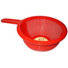 塑料手持漏网 19厘米 / RED A Plastic Colander With Handle (811)19cm