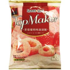 SAMMY & JACK Puff Donut Strawberry & Yogurt Flav. 40g