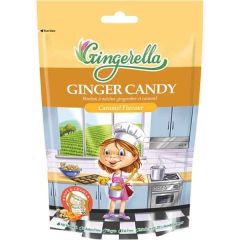 Gingerella Ginger Soft Candy with Caramel Flavour 85g