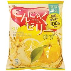 Yukiguni Aguri Konjac Jelly Yuza Flavour 108g