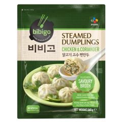 CJ Frozen Steamed Dumplings Chicken & Coriander 560g