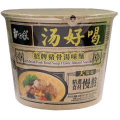 白象 湯好喝系列 招牌豬骨湯味碗面 108克 