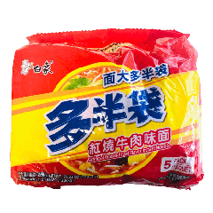 白象 紅燒牛肉麵 5袋裝