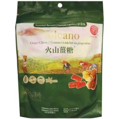 SINA Diverse smaken Volcano Gember Snoepjes Chews (Vegan) 125g 