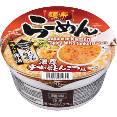 麵樂 速食拉麵 極辛味噌豚骨味 80.6克