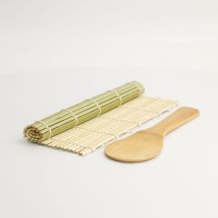 Tokyo Design Sushi Mat With Spoon 24x24cm