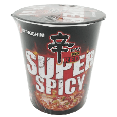 Nong Shim Instant Cup Noedels Shin Rood Super Pittig 68g