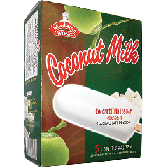Madame Wong Frozen Coconut Milk Ice Bar 5x80g