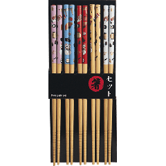 日式筷子套装 5 双 