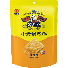 黃老五 小麥鍋巴酥香辣味170g