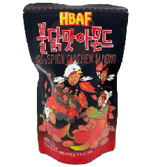 HBAF Roasted Almond with Extra Hot Chicken Flavour 210g 