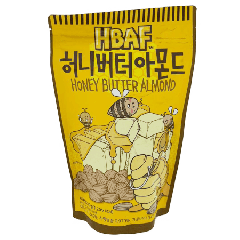 HBAF Geroosterde Amandel met Honing Boter Smaak 210g