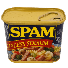 Spam Less Sodium 340g